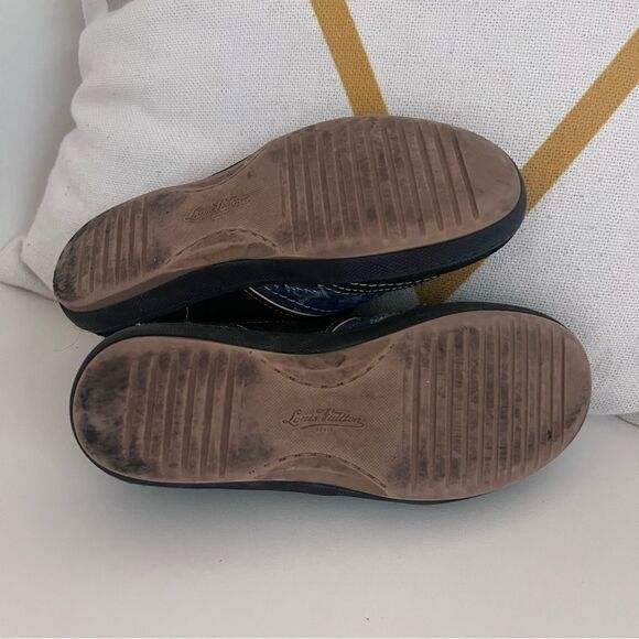 Louis Vuitton Kids Denim Logo Sneakers Size 32 (US 1) - Picture 7 of 10